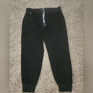 Figs Black Jogger Pants